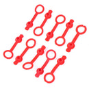 10Pcs DC Power Charging Socket Waterproof Cap For DC-022 DC-025 FT