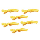 6Pc Non Slip Styling Clips Hair Partition Curling Cutting Alligator Clips