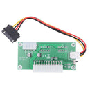 PC Desktop ATX 24Pin Dual PSU Power Supply Sync Starter Extender Cable Connector