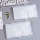Transparent Plastic Cover Business Card Book Card Holder Cards Insert F 240 R8Q2