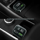 Digital LCD Display Dual USB Car Charger 3.0A Fast Charging Power Adapter