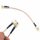 6.5" RF Coaxial SMA Male To SMA Male Connector WIFI Extension Pigtail Cable 1Pcs