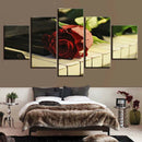 5x HD Canvas Prints Oil Paintings Living Room Artwork Framed Pictures E