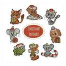 Xmas Animals Metal Cutting Dies Stencil Scrapbooking Embossing Paper Cards