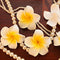 100 pcs Hawaiian Frangipani Foam Flower Head Decor for Wedding Crafts - YellY5N2
