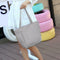 4pcs/set Shoulder Handbags Leather Women Crossbody Clutch Card Bags (Grey)