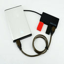 USB 3.0 4 Port USB Hub Splitter Adapter Ultra Speed for Laptop Computer Mo OXD