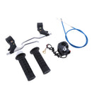 Mini Pocket Bike 7/8" Hand Grips Kill Switch Throttle Brake Levers Set