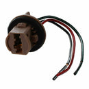 2 Pcs T20 7443 LED Bulb Brake Signal Light Socket gray R8K1