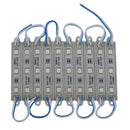 1*10pcs 5050 SMD 3 LED Module LED Strip String Light Waterproof DC 12V blue C5J1