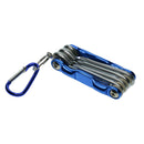 Folding Star Key Set Portable Wrench Tool Chrome Vanadium Steel T10-T40