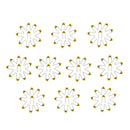 100pcs 50V 104pf 4mm Multiple Layers Of Monolithic Ceramic Assorted Capacitors