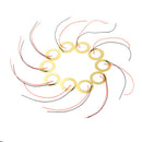 10x 27mm Piezo Elements Sounder Sensor Trigger Drum Disc + wire copper 2018AA