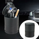 Portable Car LED Light Ashtray Auto Home Travel Cigarette Ash Holder Cup Black