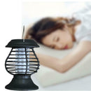 Solar Powered LED Lamp Bug Zapper Mosquito Killer Repeller Light Garden Lamp