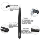 9 Pcs Tweezers Set Stainless Steel Anti-Static Precision Tweezers for Elect