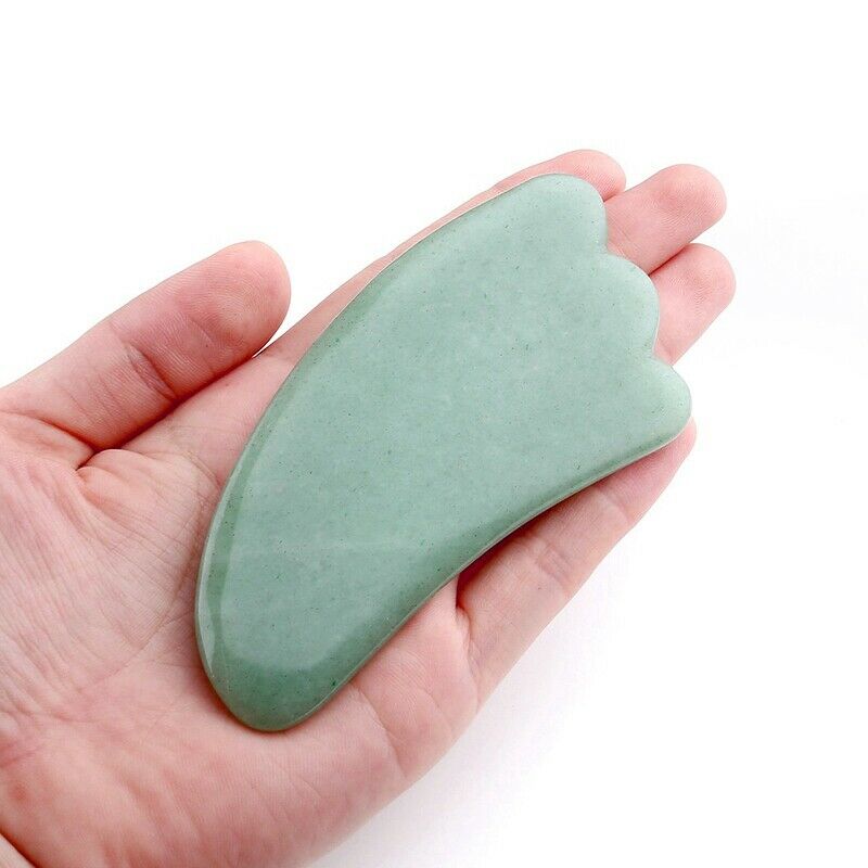 Green Shaving Massage Tool Gua Sha Guasha Board Traditional Scraper Tool T9N1