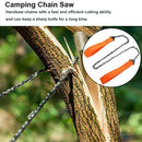 1xCamping Hiking Emergency Survival Hand Tool Kit Gear Pocket Chain Saw ChainSaw