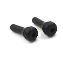 Tubeless Plug in Wheel Rim Tire Universal Valve Stem Rubber Black for Auto CarLJ
