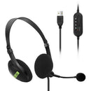 USB Headset with Microphone Noise Cancelling, PC Headphone for Computer Laptop