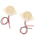 2 X SFM-27 DC 3-24V 95db Intermittent Beep Alarm Electronic