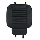 Car Front Seats Cover PU Leather Bamboo Single Bucket Seat Protector Mat Cushion