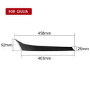Carbon Fiber Dashboard Console Cover Trim Fit for Alfa Romeo Giulia 2017 20