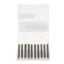 10Pcs Tungsten Carbide Straight Shank Dual Flute Router Bit Cutter 4 x 17mm