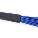 Nylon Jazz Drum Brushes Retractable Drum Sticks blue Musical instrument G$CA SP