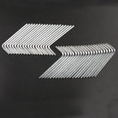 10pcs 3mm  Metal Hex Key Allen Wrench Hexagon L-Wrench Chrome-vanadium Steel J!E
