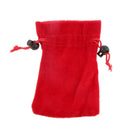 Pirate Treasure Bag Costume Accessory, Kids Gift Red Flannel