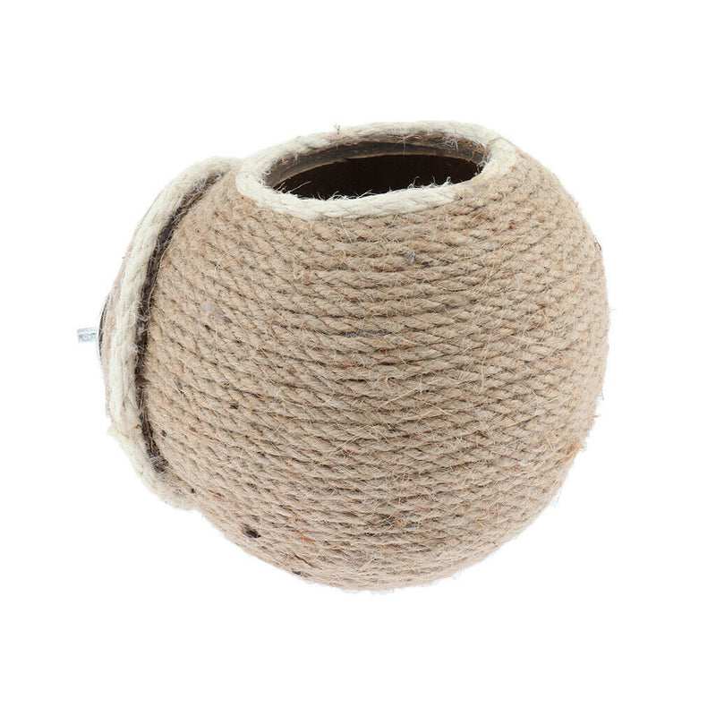 Natural Coconut Bird Nest Parrot House Hut Comfort for Birds Parrots