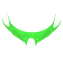 ABS Motorcycle Winglet Front Fairing for Kawasaki Ninja250 18-19 Green