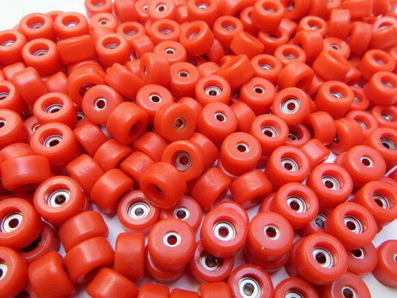 4 Pcs/Set Professional Urethane  Bearing Wheels for Wooden Fingerboard