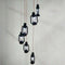 Retro Solar Color Changing LED Shell Wind Chimes Home Garden Yard Light Lamp