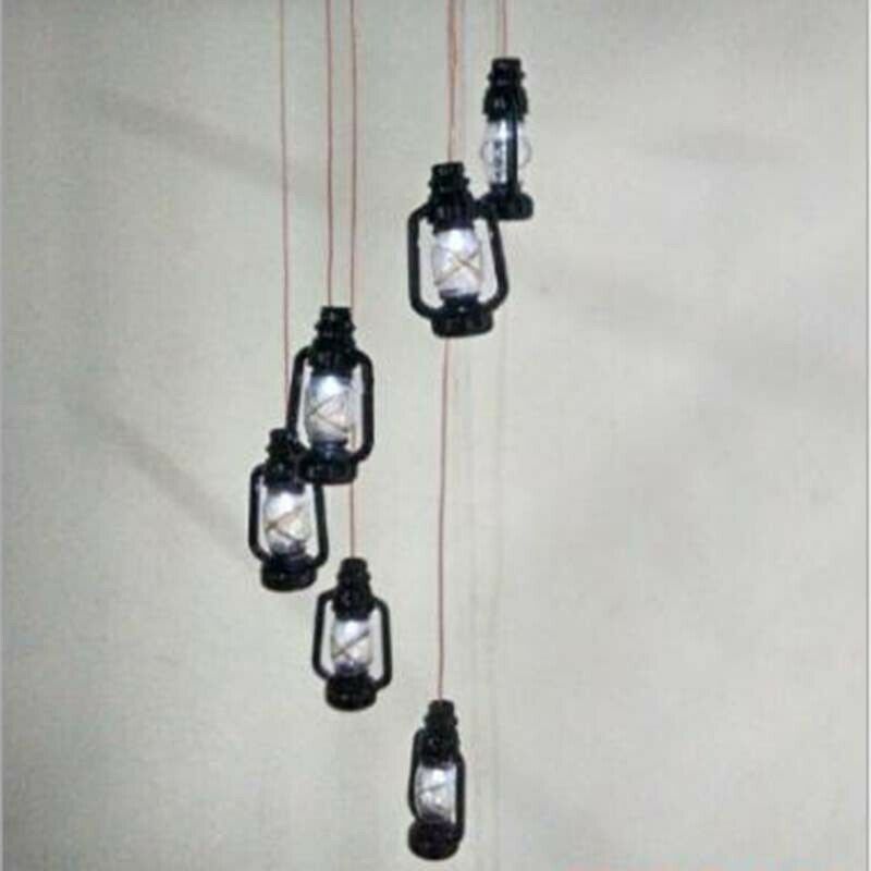 Retro Solar Color Changing LED Shell Wind Chimes Home Garden Yard Light Lamp