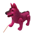 Kids Toys Glowing Music Electric Traction Dog Educational Christmas Gifts T W1A8