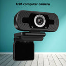 1080P HD USB Computer Webcam with Built-in Microphone Free Drive Camera
