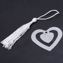Wedding Favors Double Hearts Bookmark Party Favors Stainless Steel with Tas K7U7