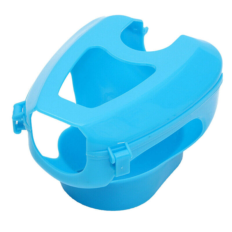 Plastic Racing Pigeon Holder Easy Bird Fixed Frame Rack Medicine Feeder Lig J6N9