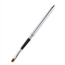 Portable Smooth Travel Retractable Lip Brush Makeup Cosmetic Lipstick Gloss CC