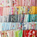 100Pcs 10*10cm Assorted Bundle Quilt Quilting 100% Cotton Fabric Sewing DIY AU !