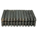 36Pcs/Set 4mm New Stamps Letters Alphabet Numbers Punch Set Wood Leather St I3E8