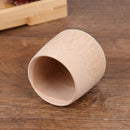 Natural Pure Handmade Bamboo Toothbrush Cups Water Cup Round Sourced Tea CupsJâ„–[