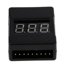 RC LiPo Battery Checker RC 1-8S Battery Tester Low Voltage Buzzer Alarm