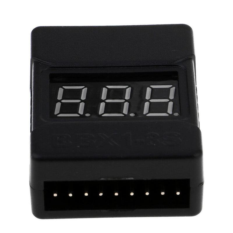 RC LiPo Battery Checker RC 1-8S Battery Tester Low Voltage Buzzer Alarm