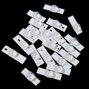 20 X 3V SMD Concave lens Lamp Beads with Optical Lens Fliter for LED TV Repa Nw
