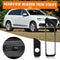 2pcs/set Carbon Fiber Glove Box Switch Frame Trim Kit for Audi Q7 SQ7 4M 16-19