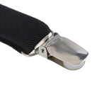 1Pair Y Men Shirt Stays Garter Straight Suspender Elastic Adjustable Metal Clip-