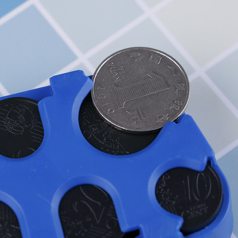 Car pocket plastic storage box interior euro coin case holder container_organize